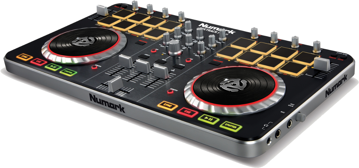 Numark Mixtrack Pro Ii - Numark Mixtrack Pro 2 (1230x984), Png Download