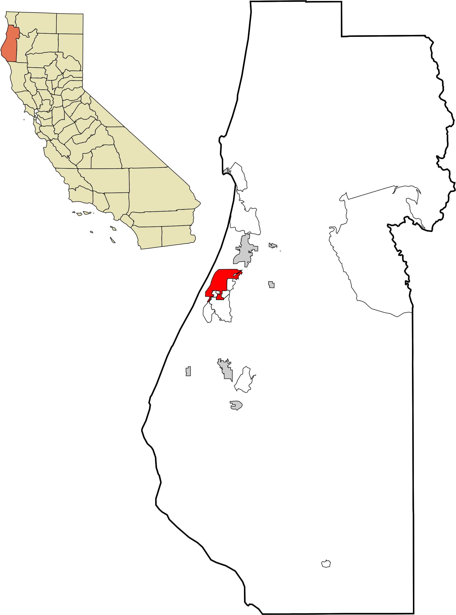 Open - County California (2000x2700), Png Download