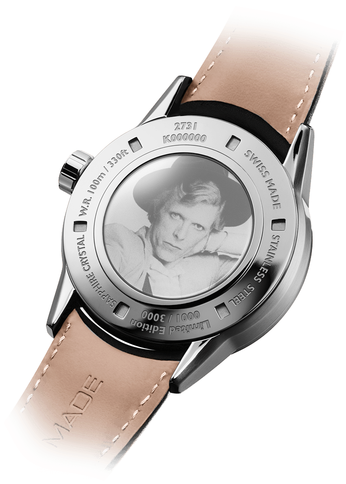 David - Bowie Watch Raymond Weil (700x1185), Png Download