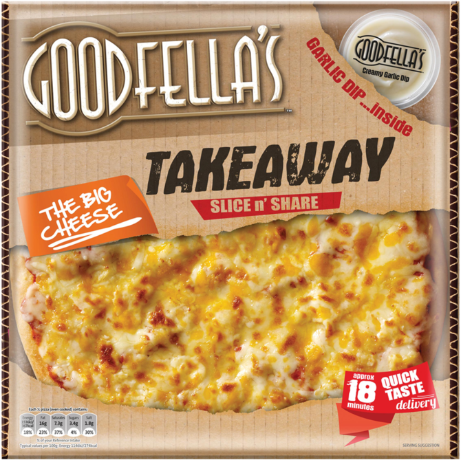 Goodfella's Takeaway Pizza The Big Cheese - Goodfella's Takeaway Big Cheese (800x800), Png Download