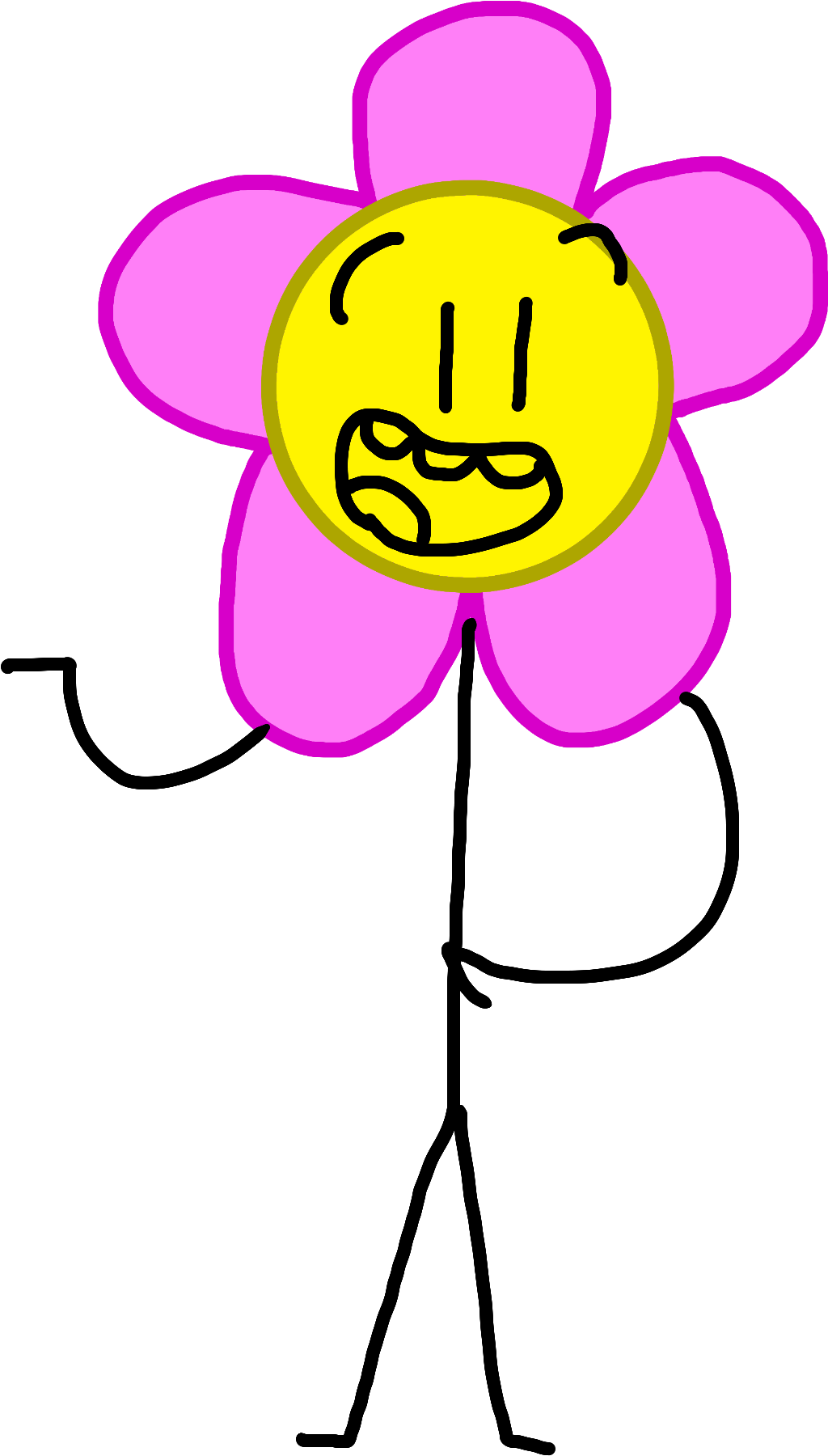 Flower Is A Stickfigure - Flower (1920x1920), Png Download