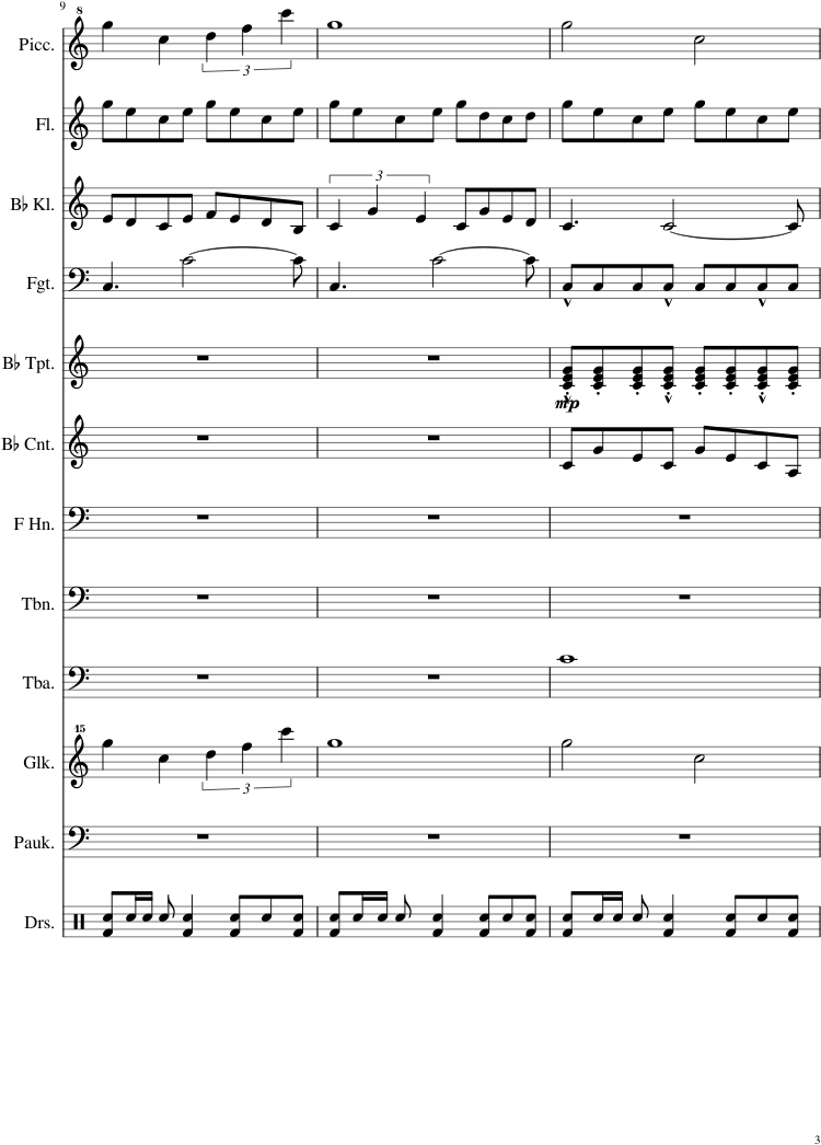 Super Mario Odyssey - Guard Of Honour March Score (827x1169), Png Download