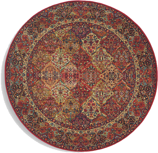 Rug Png Picture Photo - Mohawk Home Karastan Original Multi Panel Kirman Rug, (557x553), Png Download