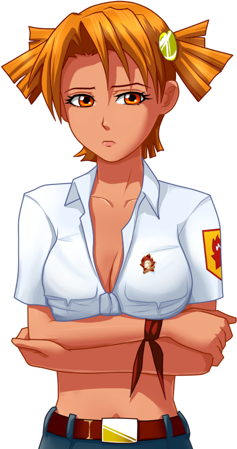 147726189522111879 - Everlasting Summer Alisa Sprite (1125x1080), Png Download