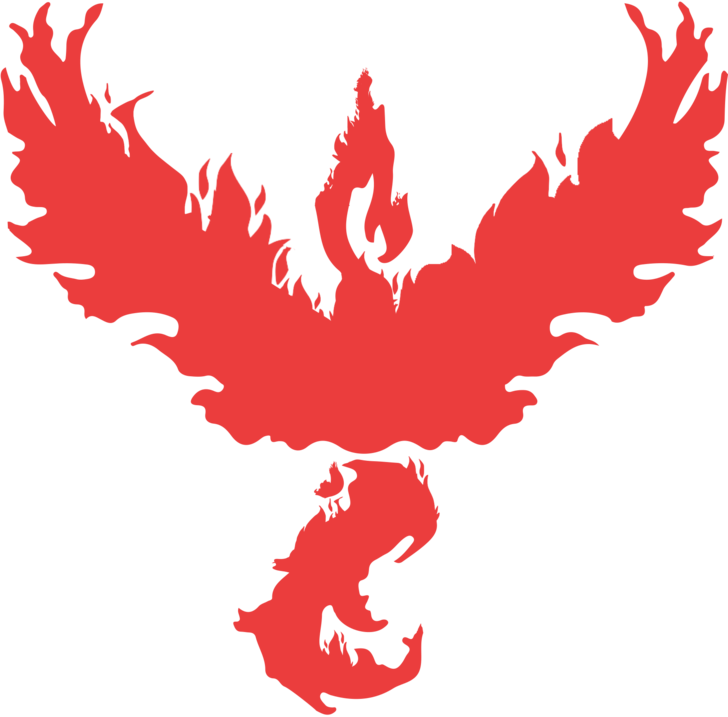 Artflaming Hot Valor Logo - Pokemon Go Red Team (728x717), Png Download