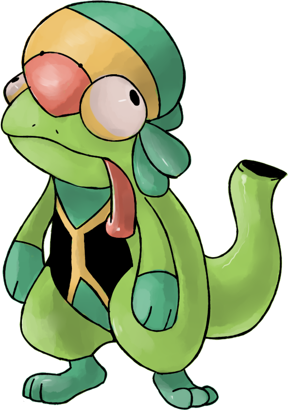 View 129bongecko , - Mariguana Pokemon Clover (844x844), Png Download