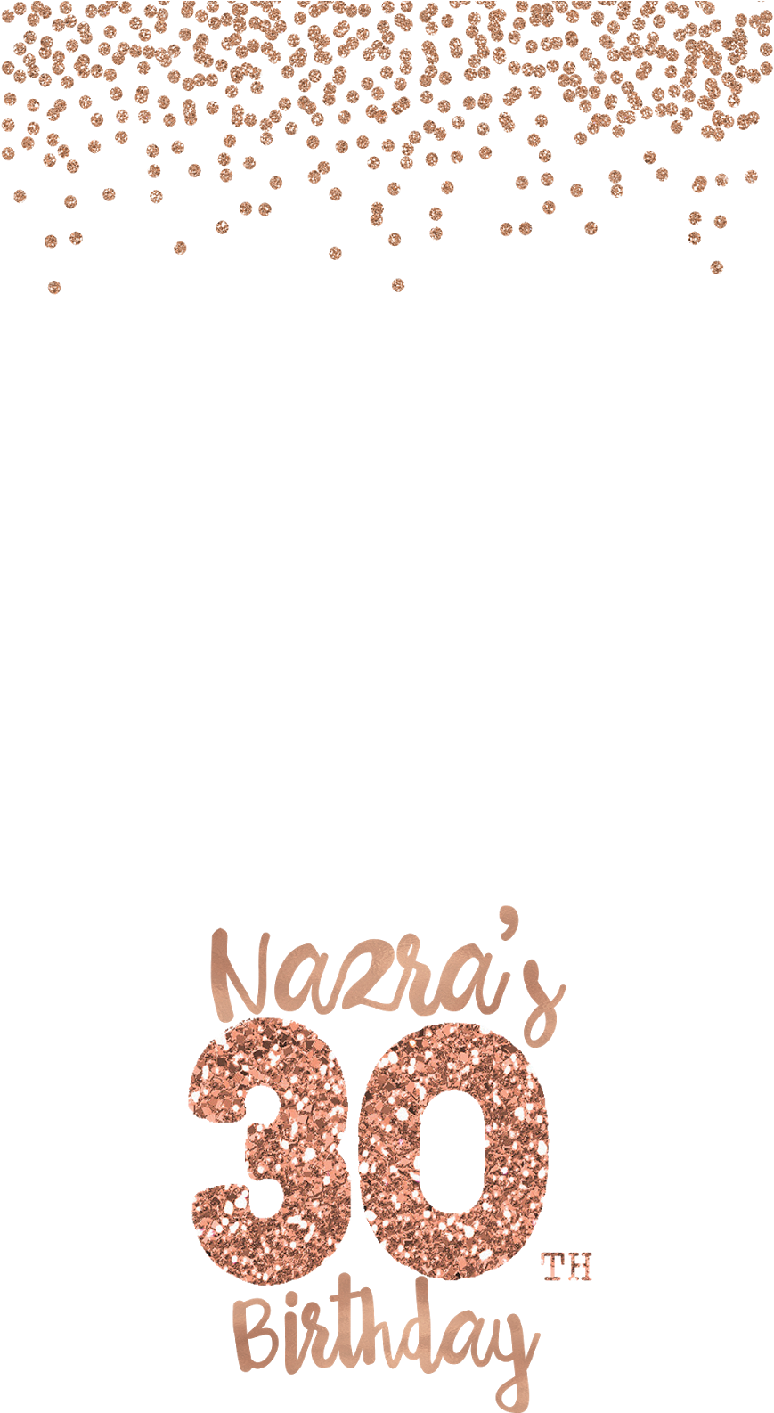 I Also Created A Snapchat Sign That I Printed And Placed - Transparent Birthday Snapchat Filters (900x1600), Png Download