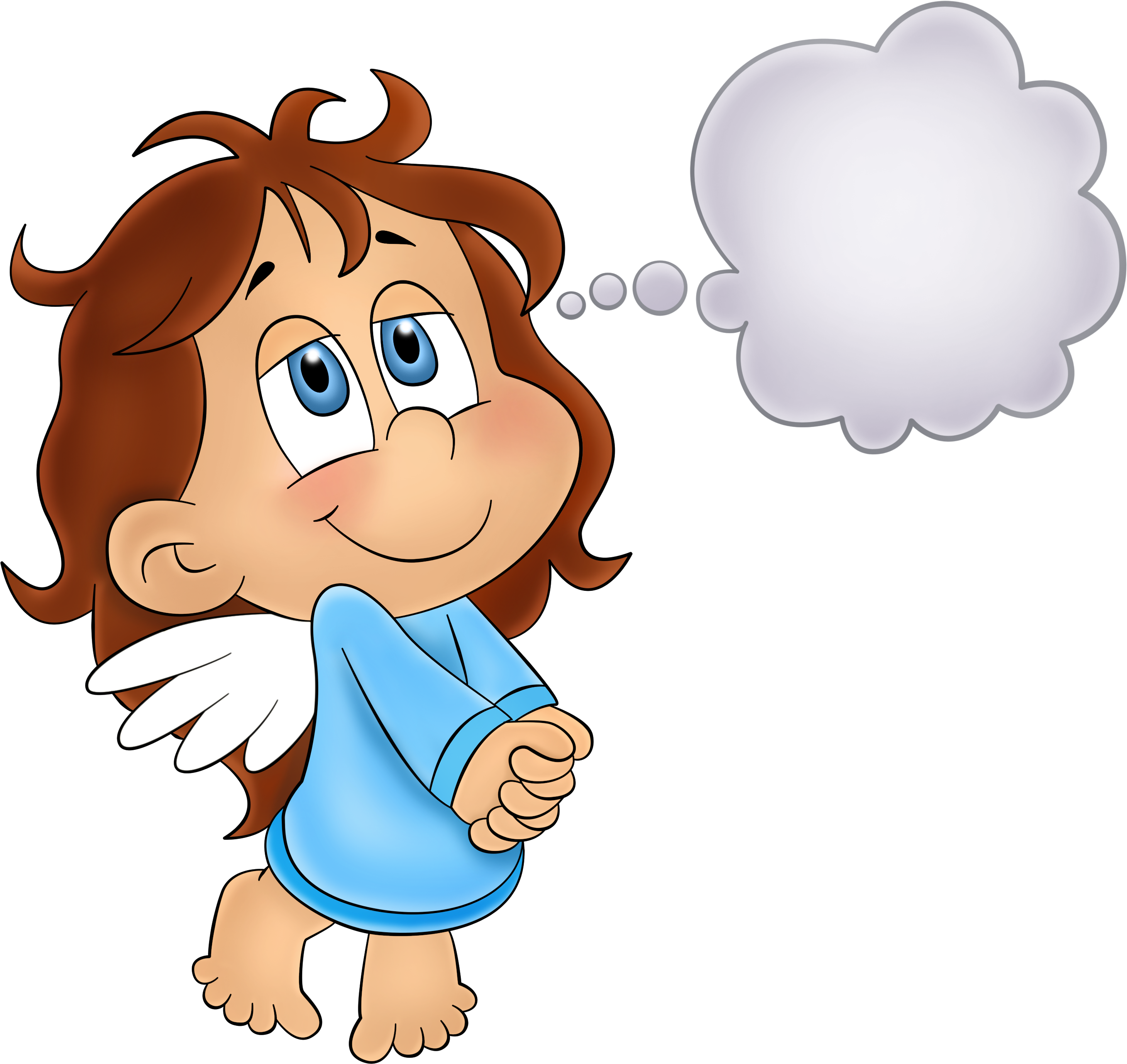 Angel Clipart Valentine - Valentine Angel Png (3000x3000), Png Download