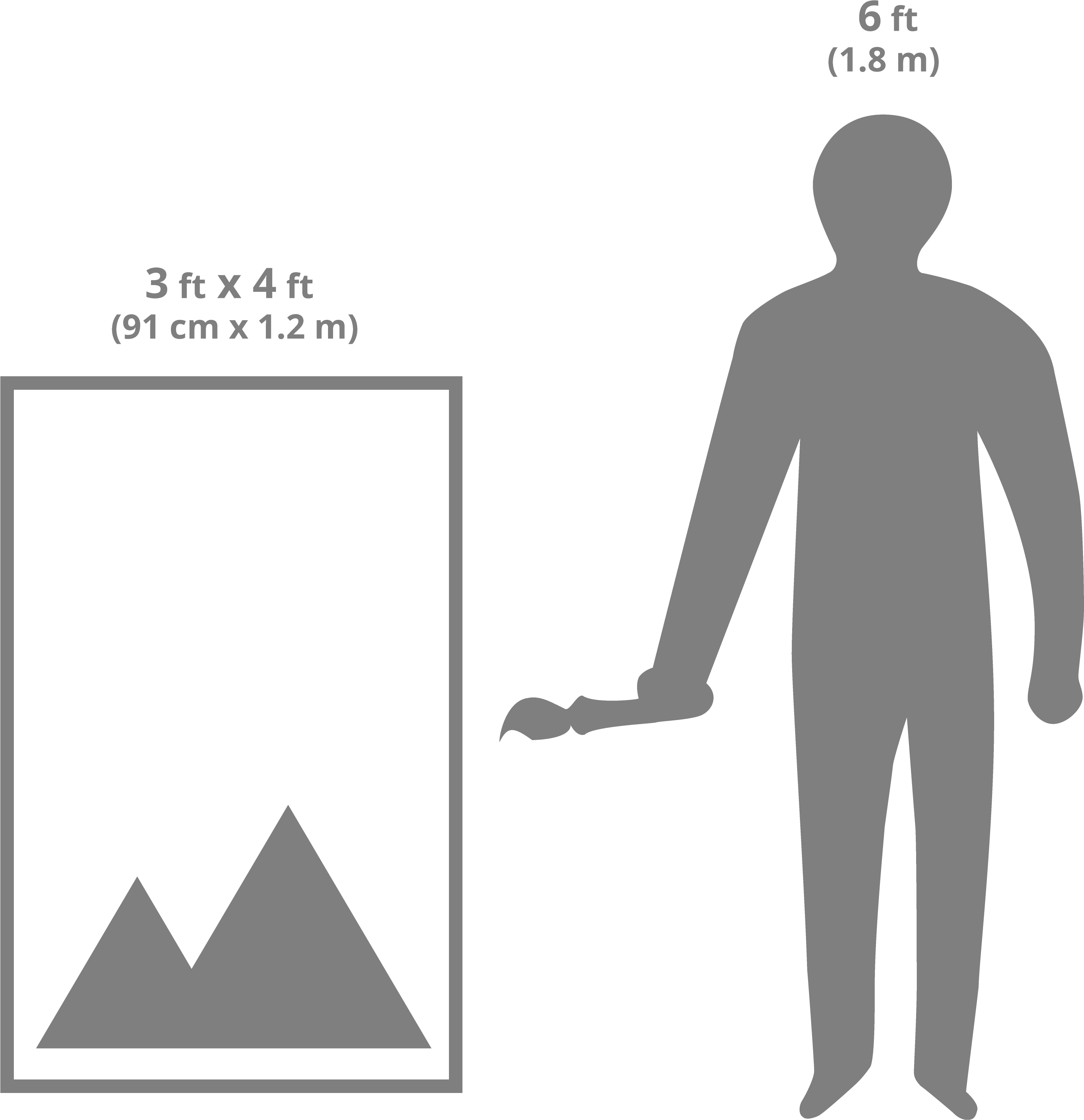 Art Sizing Scale Image - 16 X 20 In Scale (3527x3522), Png Download