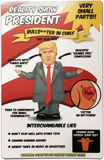 Trump Action Figure - Donald Trump (640x640), Png Download
