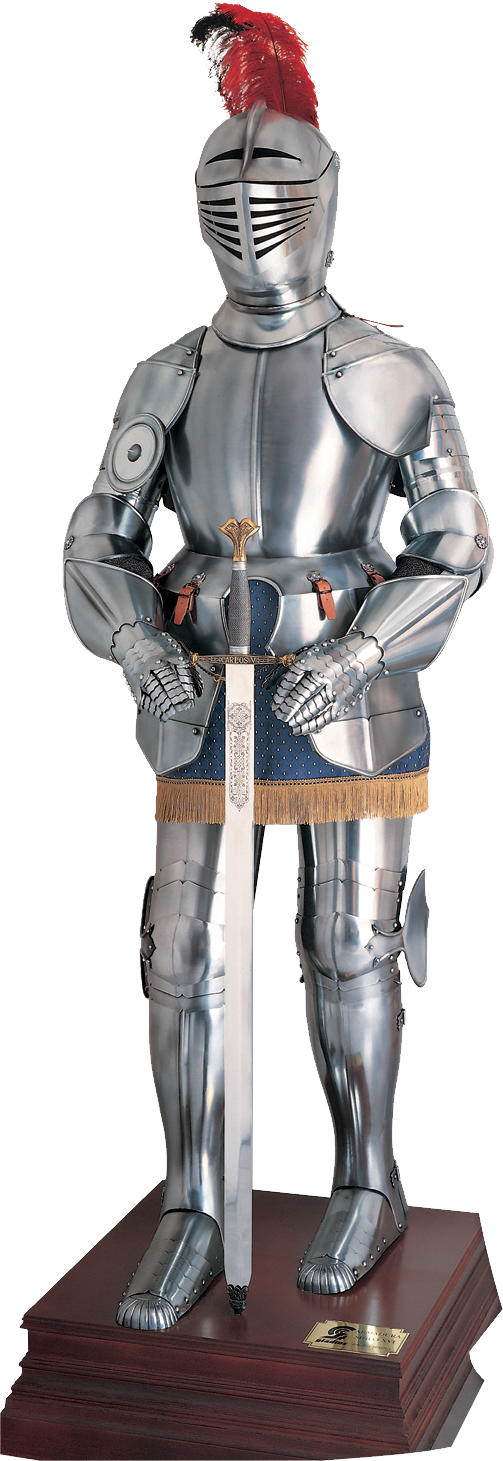 Suit Of Armor Replica (503x1461), Png Download