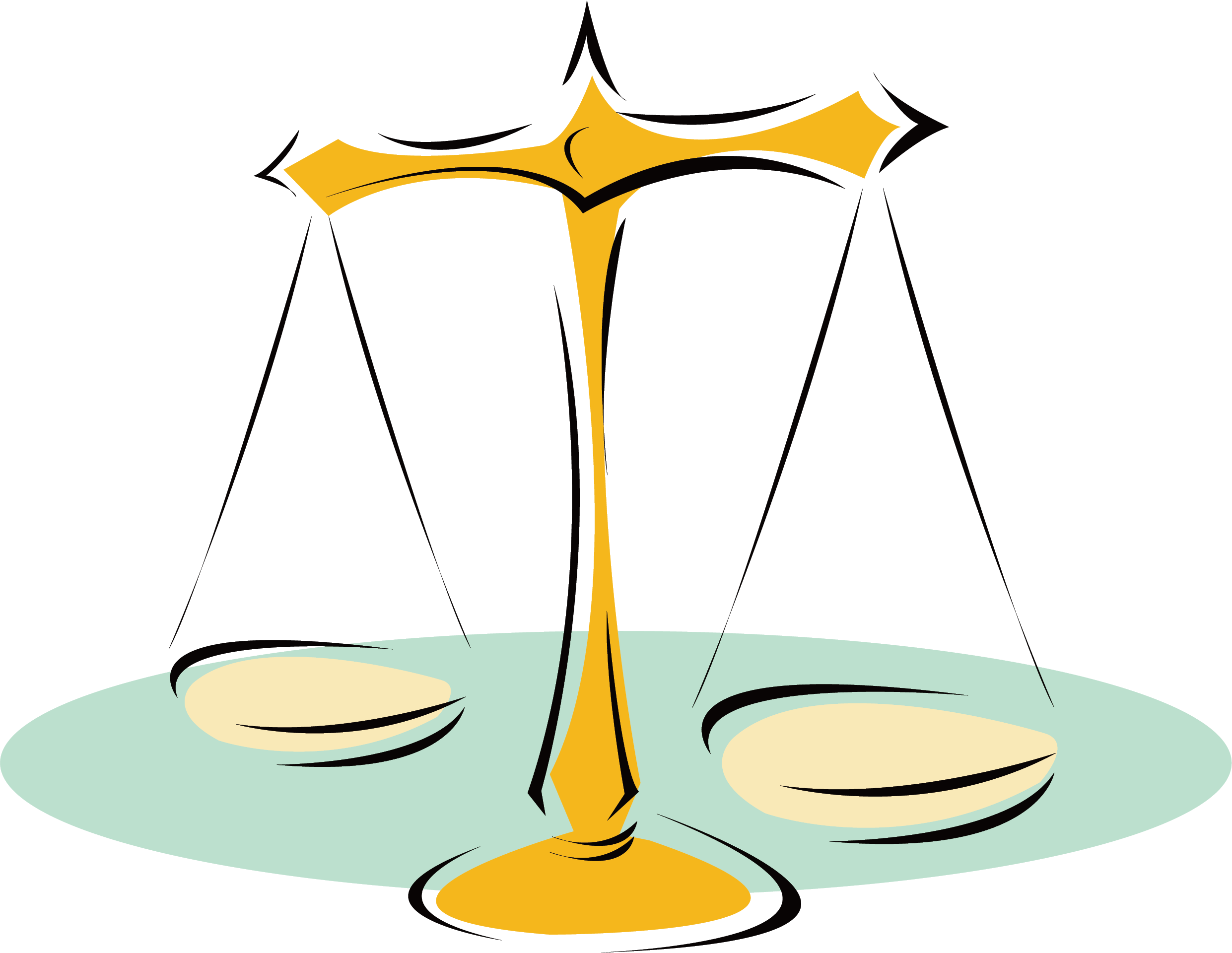 Zodiac Clipart Libra Scale - Libra Clipart (2482x1920), Png Download
