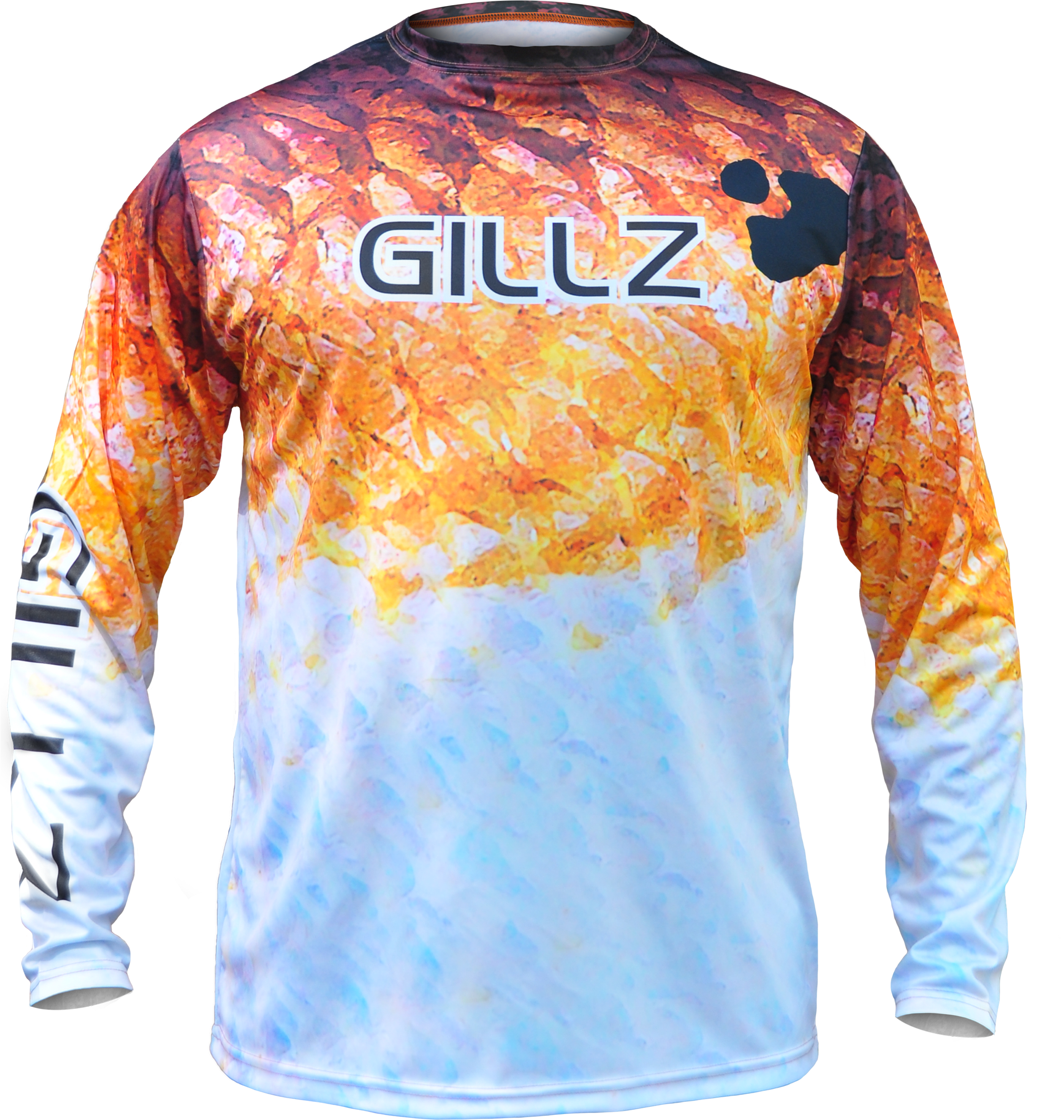 Redfish Ls Shirt - Gillz Shirts (2500x2500), Png Download