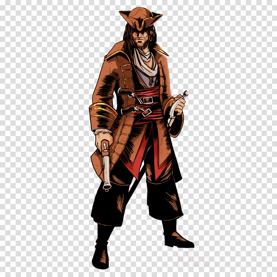 Assassin's Creed Pirates Alonzo Clipart Assassin's - Assassin's Creed Iv Black Flag Illustration (900x900), Png Download