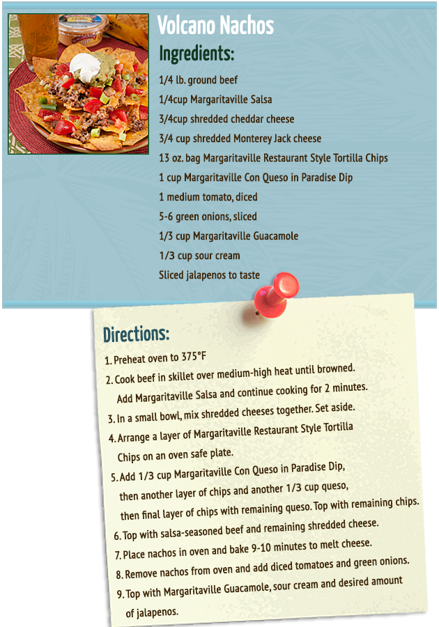 Volcano Nachos - Pastel (630x900), Png Download