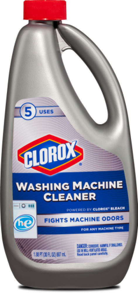 Washing Machine Cleaner - Clorox Washing Machine Cleaner (472x1000), Png Download