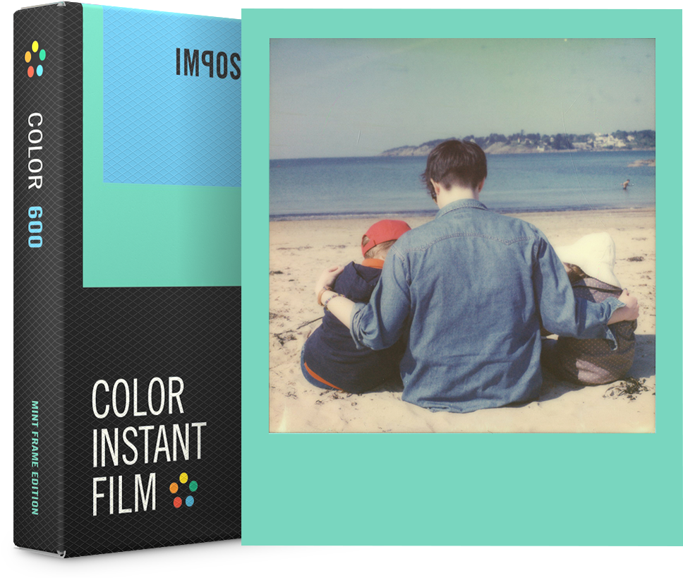 Polaroid Originals On Twitter - Colored Frame Instant Film (1024x1024), Png Download