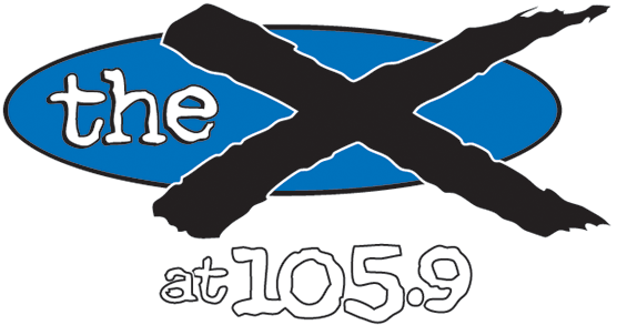 9 The X Logo - 105.9 The X (600x600), Png Download