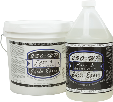250 Hp Cyclo Epoxy 100% Solids Cyclo-aliphatic Epoxy - Epoxy (514x606), Png Download