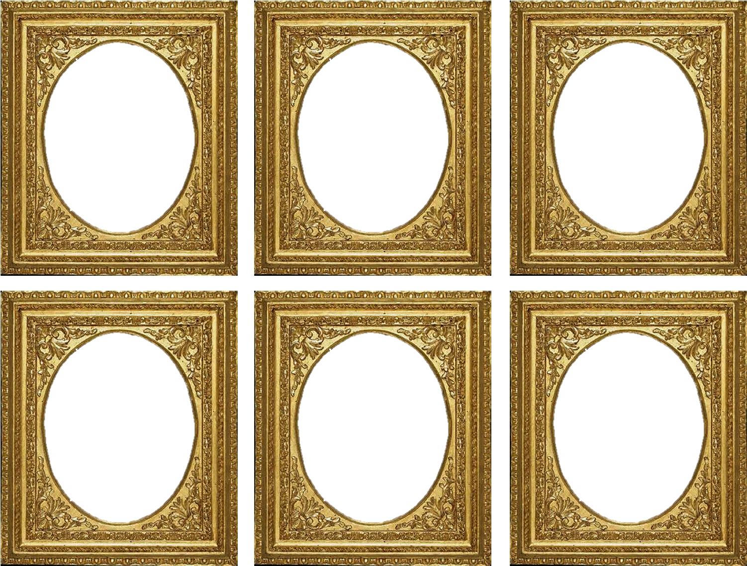 Picture Frames With Transparent Ovals - Frame For Powerpoint Transparent (1600x1200), Png Download