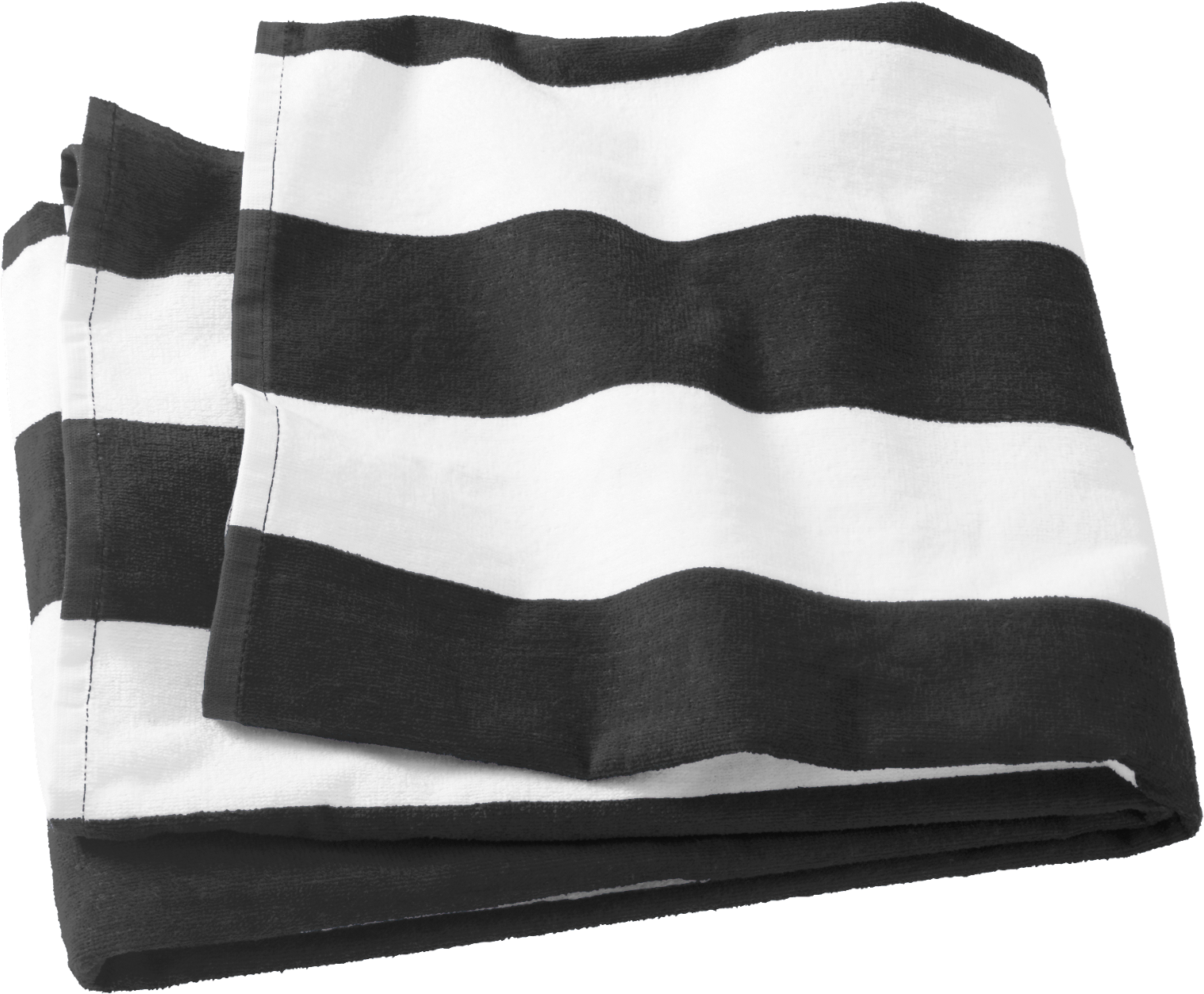 B1645 Cabana Stripe Beach Towel - Port & Company Pt43 Cabana Stripe Beach Towel - (1655x1441), Png Download