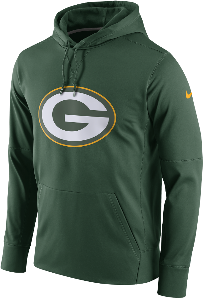 Nike Circuit Logo Essential Men's Pullover Hoodie Size - Packers Hoodie (1000x1000), Png Download