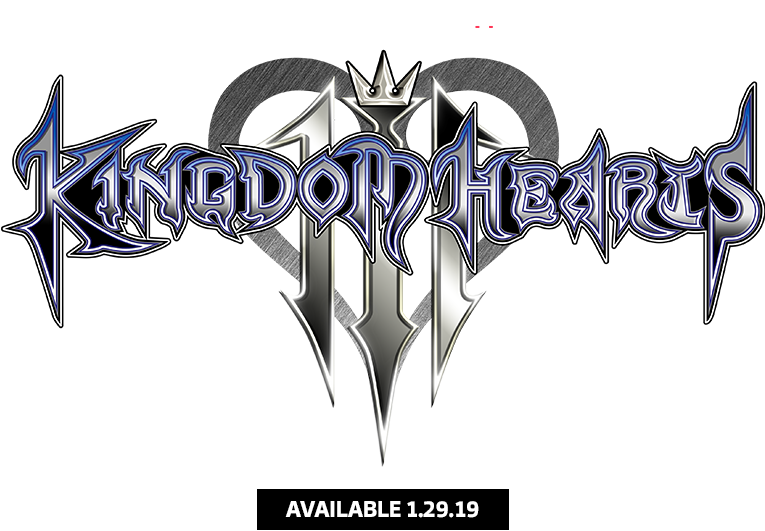 Kingdom Hearts Iii Logo Png (1200x600), Png Download