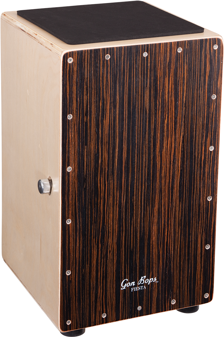 Gon Bops Feista Walnut Adjustable Snare Cajon Item - Gon Bops Fscjw Walnut Fiesta Cajon (fiesta Cajon) (815x1200), Png Download