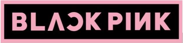 Blackpink Blink Jisoo Jenny Lisa Rose Kpop Stickersfree - Blackpink Logo Studio Clutch Mit Reißverschluss (872x997), Png Download