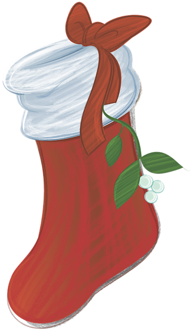 Christmas Stocking Image 3, Buy Clip Art - Gambar Kaos Kaki Natal (496x720), Png Download
