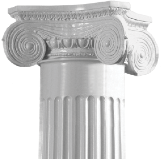 Free Wooden Pillar Png - Capital Column Empire (800x632), Png Download