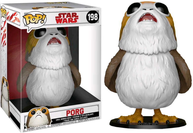 Star Wars Episode Viii - Funko Pop Star Wars Porg (782x541), Png Download