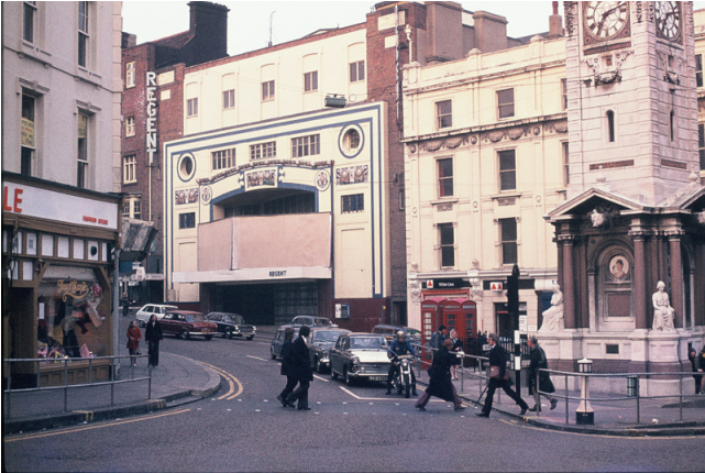 This Is The 1973 Regent Cinema At The Clock Tower - Regent Cinema Brighton (640x640), Png Download