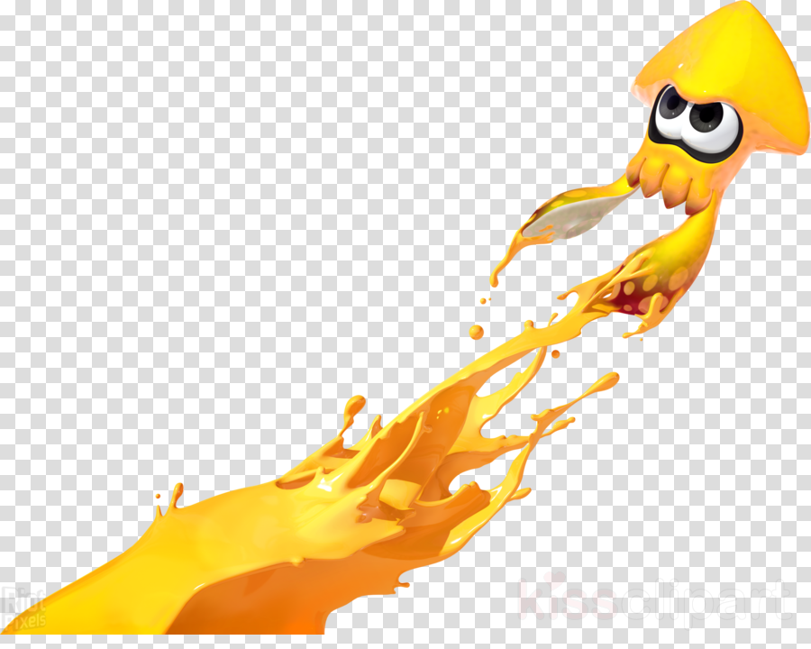 Splatoon 2 Clipart Splatoon 2 Duck Nintendo Switch - Splatoon 2 Art Squid (900x720), Png Download