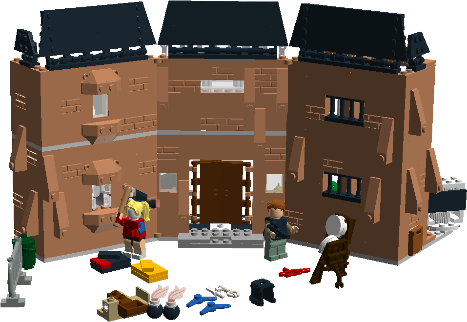 Arkham Asylum - Lego Ideas Arkham Asylum (1319x689), Png Download