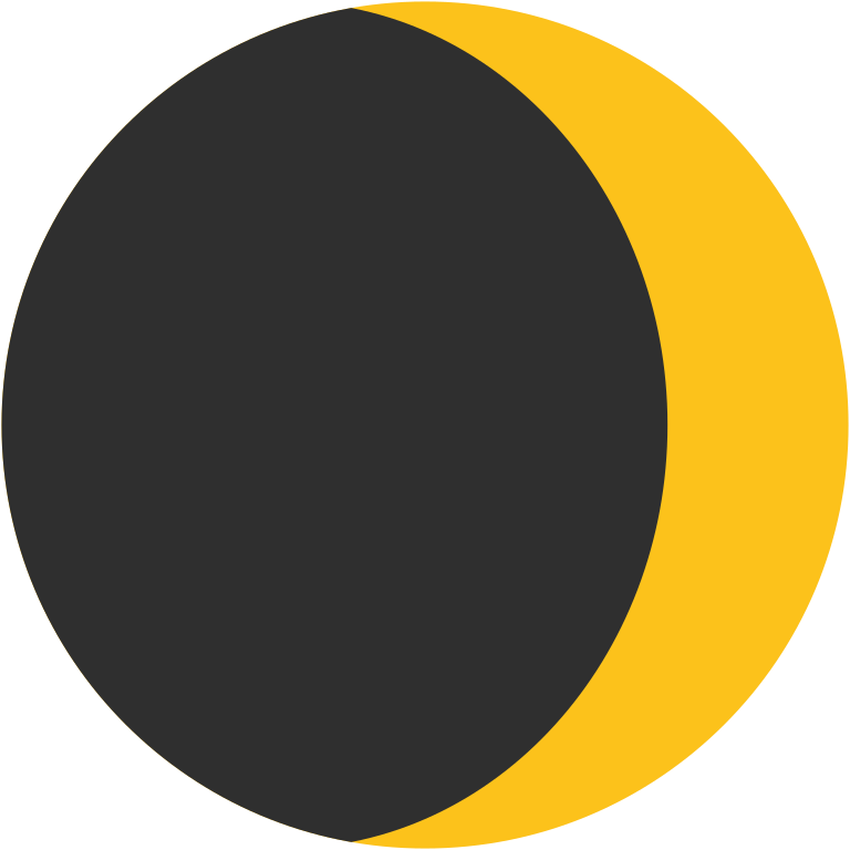 Waxing Crescent Moon Emoji - Waxing Crescent Moon Icon (768x768), Png Download