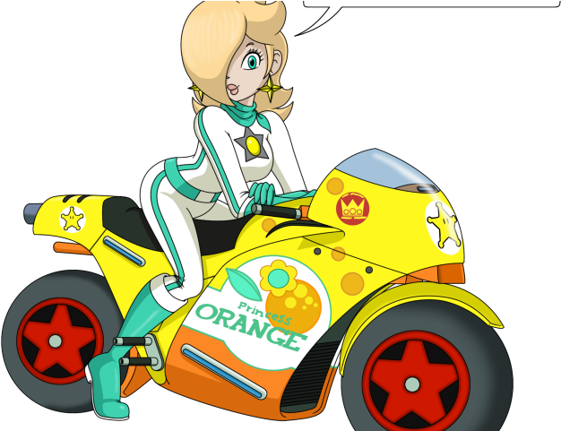 Mario Bros Clipart Mario Kart 8 - Mario Kart 8 Deluxe Rosalina (640x480), Png Download