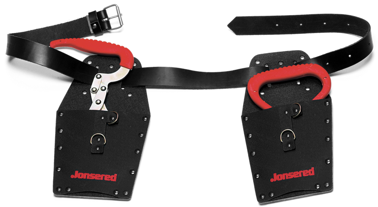 Complete Tool Belt With Two Holster Pockets, A Lifting - Metsurin Varustevyö (800x456), Png Download
