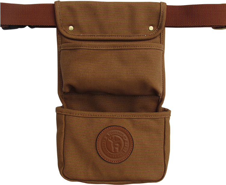 Soft And Light Canvas Leather Waist Belt Hunting Trap - Fanny Pack (750x750), Png Download