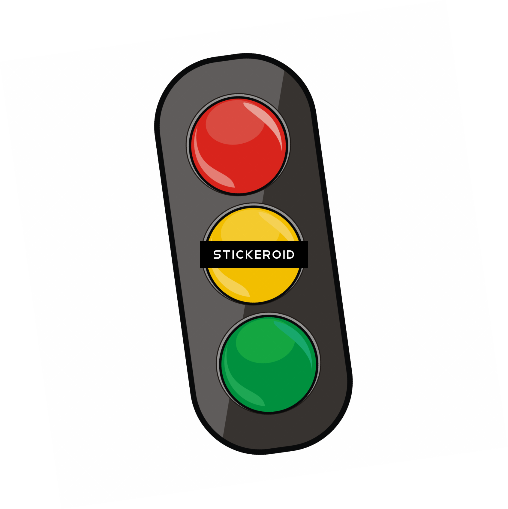 Traffic Light Hd - Illustration (1693x1694), Png Download