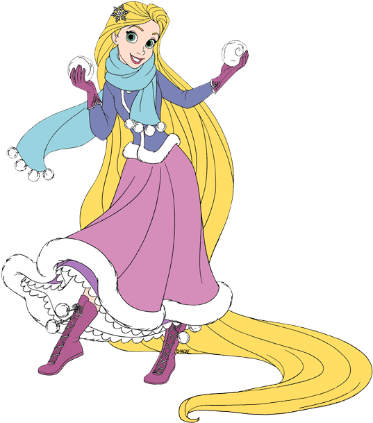Carpet Rapunzel, - Disney Rapunzel Winter (550x614), Png Download