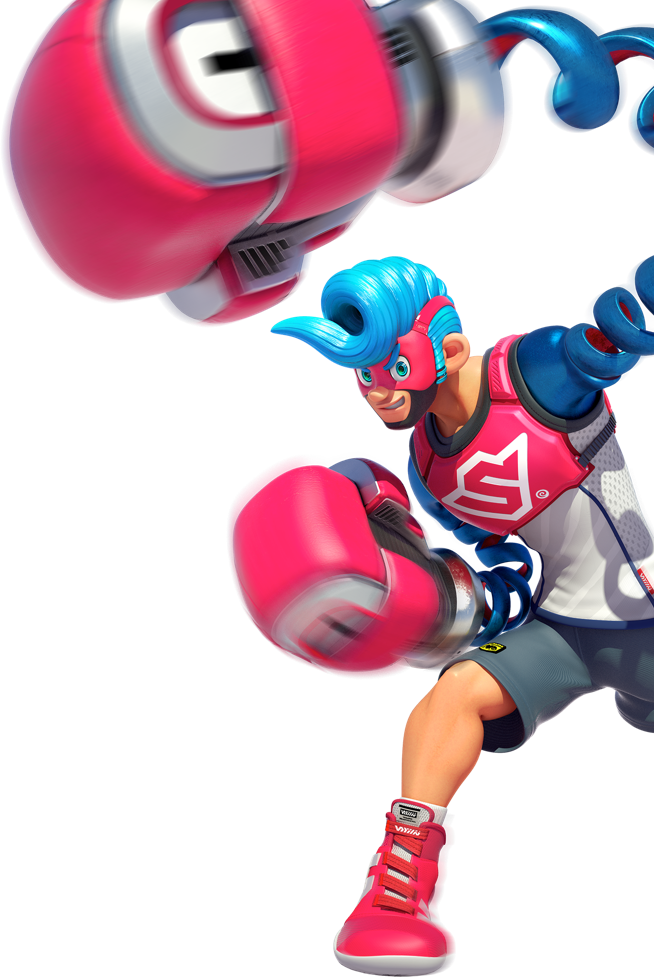 Nintendo Arms Logo Png - Spring Man Smash Bros (654x977), Png Download