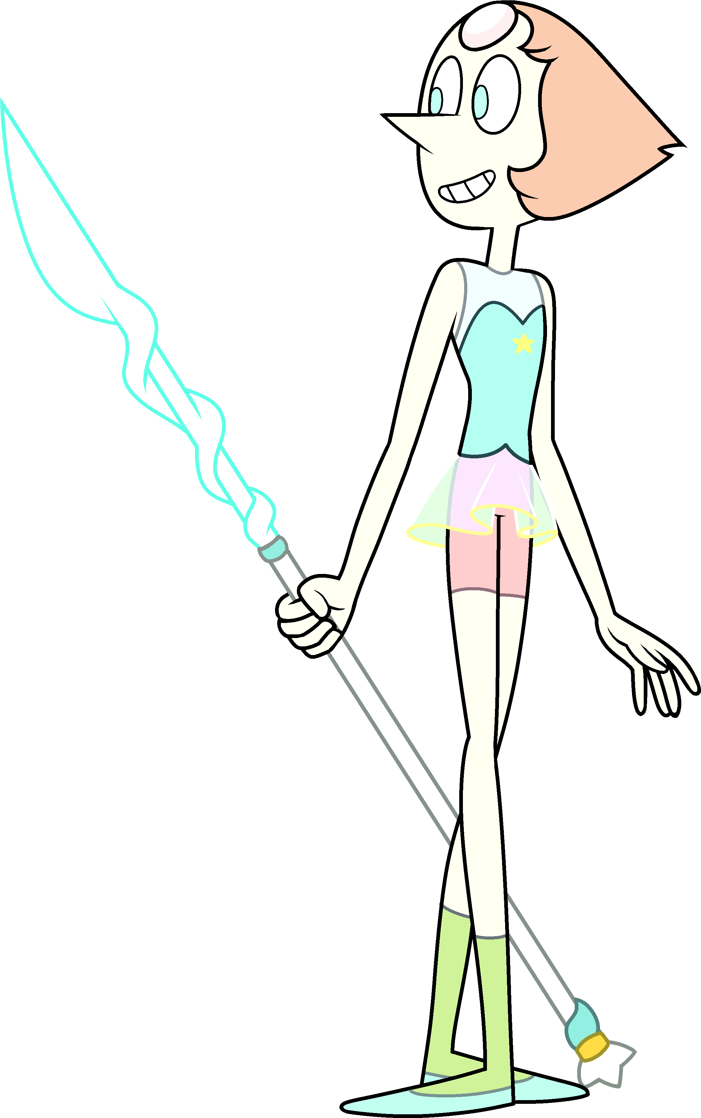 Click Here For Her Debut Outfit Https - Steven Universe Pearl Debut (2393x3924), Png Download