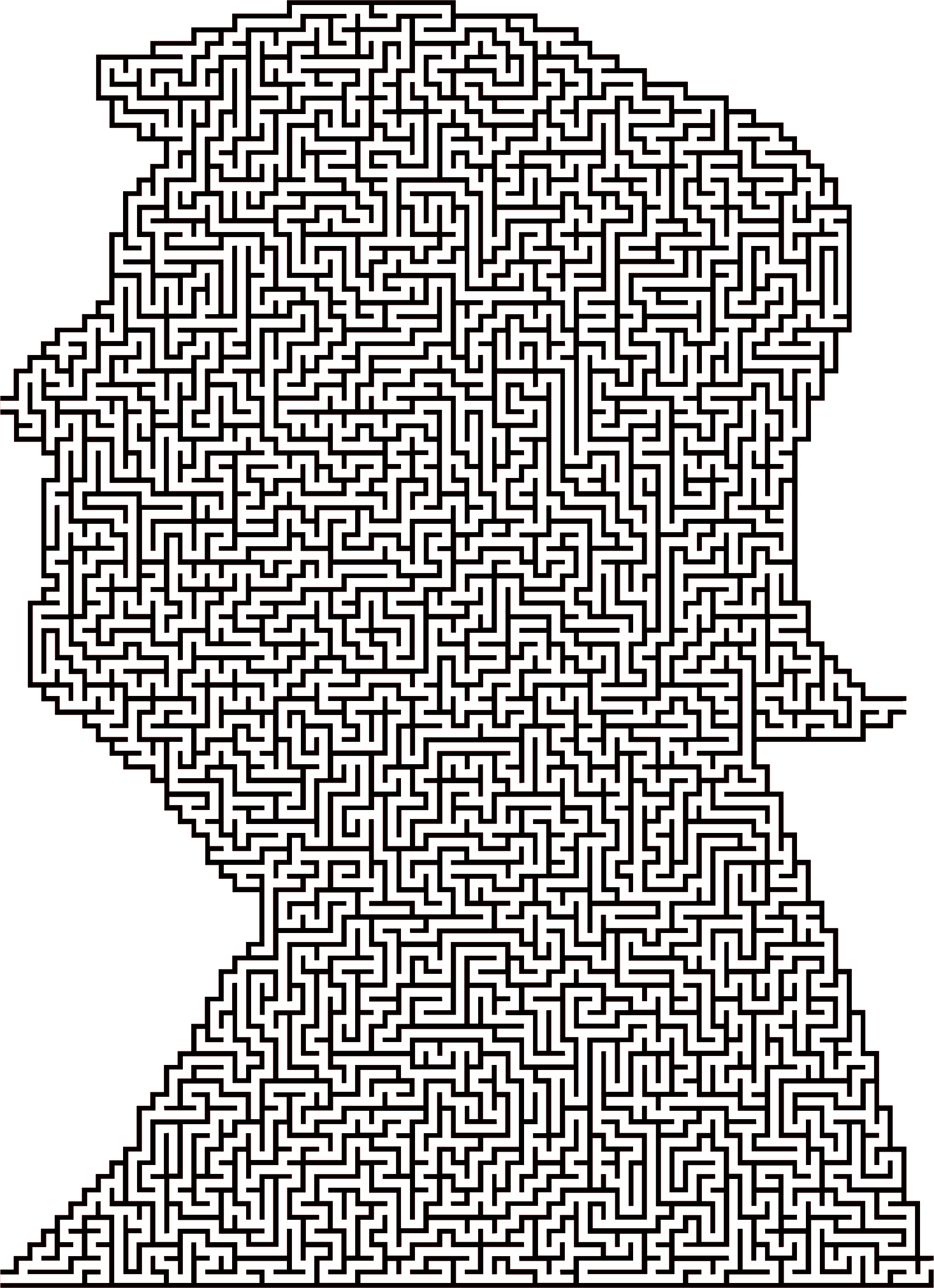 This Free Icons Png Design Of Trump Maze (1670x2304), Png Download