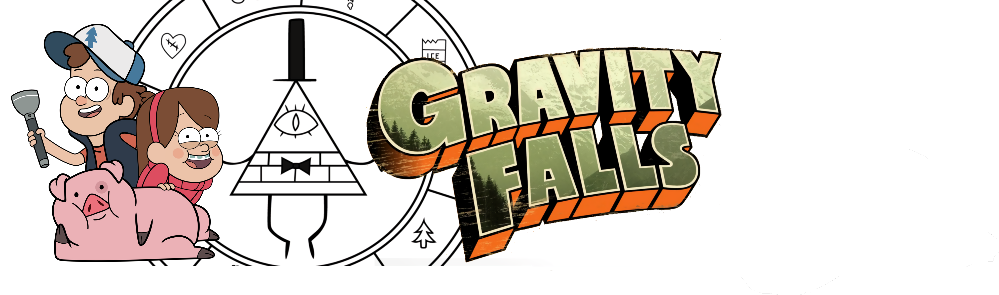 Гравити Фолз - Gravity Falls Shorts Cinestory Comic #1 (4320x1200), Png Download