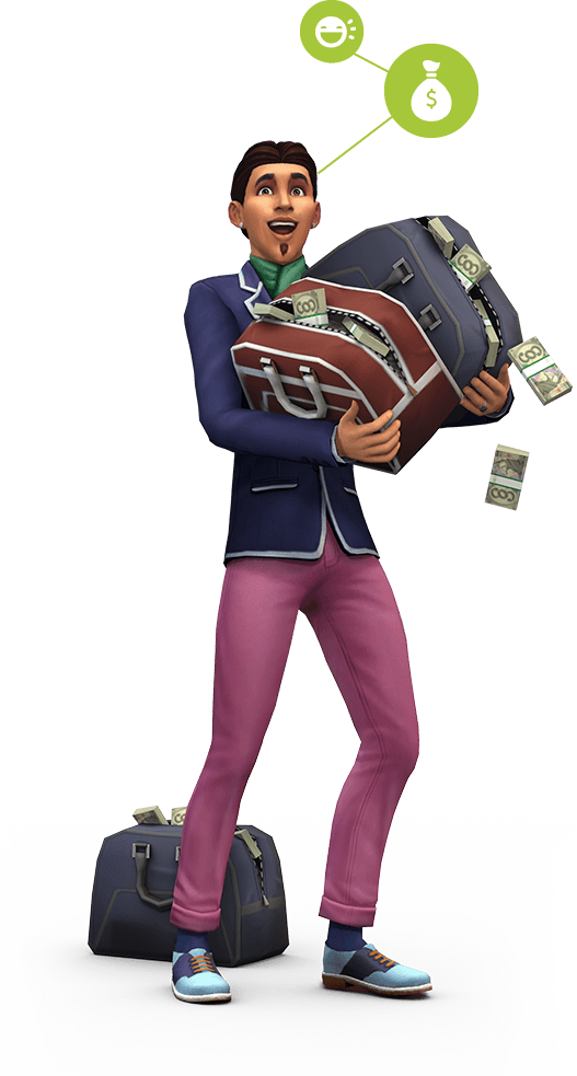 Sims 4 Jeu De Base Game Render Png - Sims 4 Premade Sims (527x983), Png Download