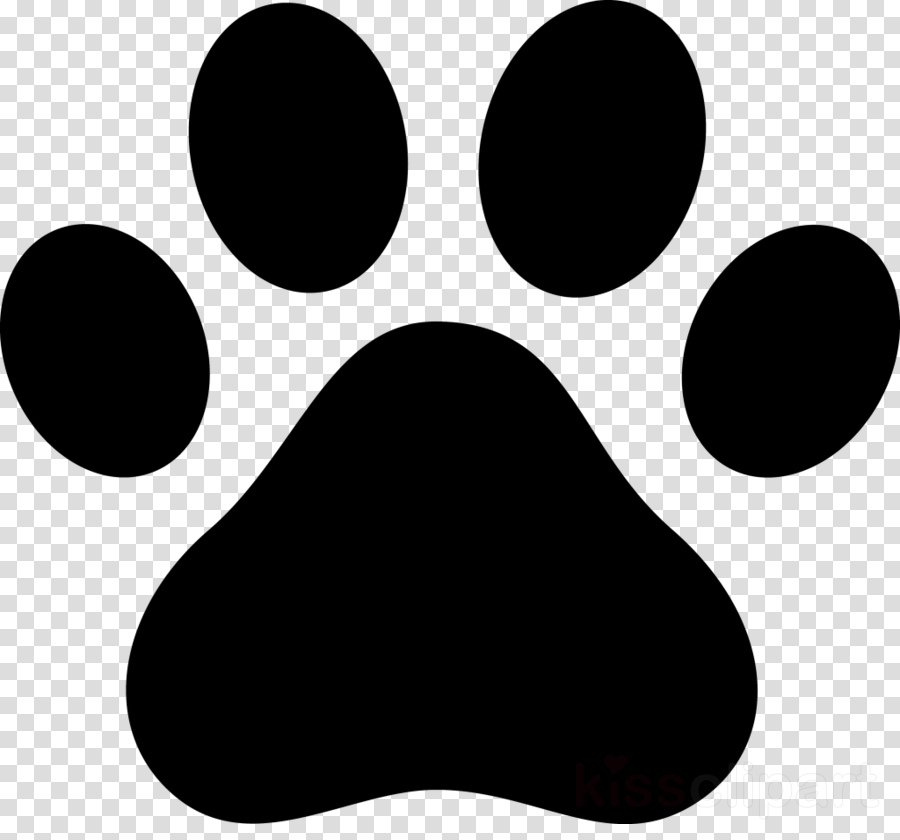 Dog Paw Print Clipart Labrador Retriever Cat Bulldog - Dog Paw Print Png (900x840), Png Download