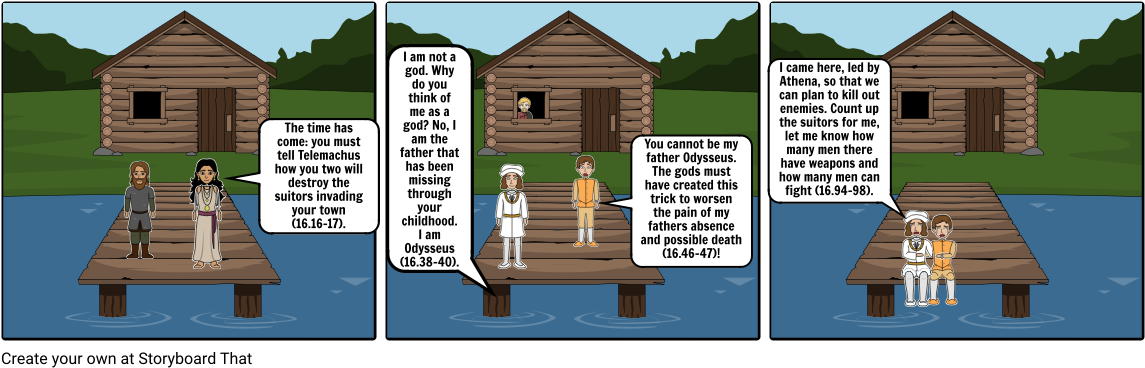 Father & Son - Cartoon (1164x385), Png Download