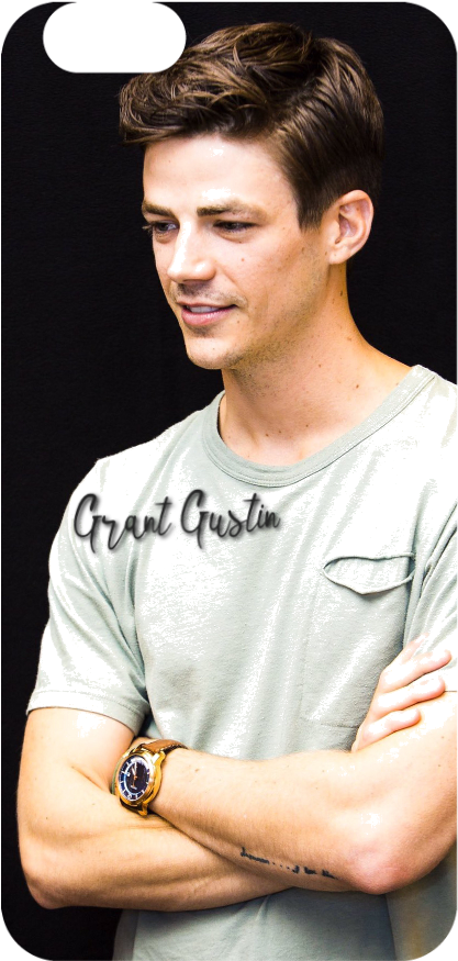 Model Image Graphic Image - De Grant Gustin 2018 (417x875), Png Download