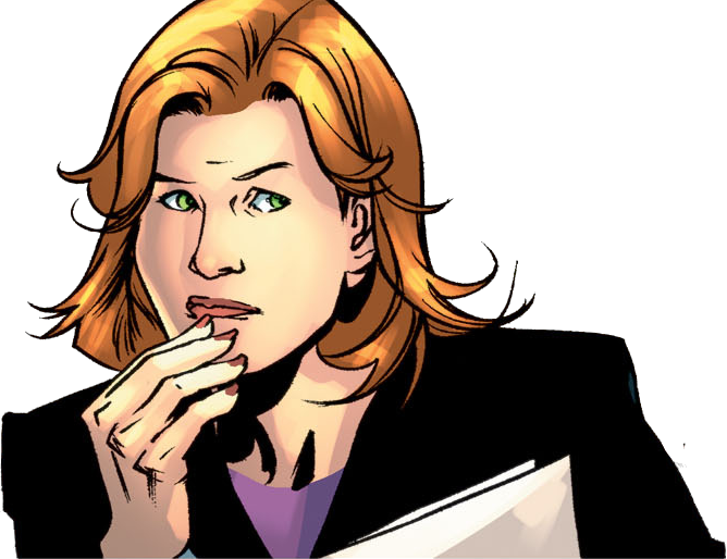 Newscaster , - Cartoon (668x514), Png Download